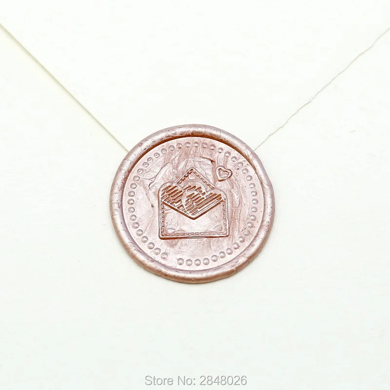 Wax Seal Letter Kit - Liebe Brief Wachs Siegel Stempel, Umschläge