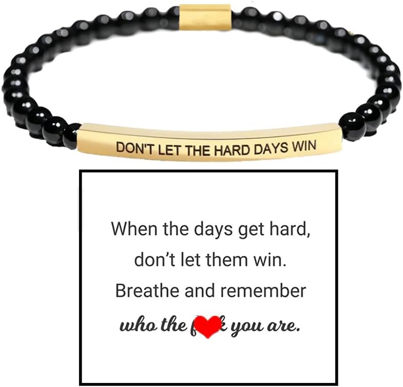 Coordinates Bracelet - Lassen Sie nicht die schwierigen Tage