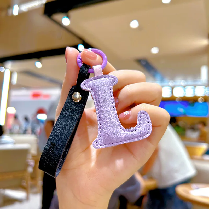 A bis z pu Leder Anfangs buchs – Monogram Keychain Leather Bewertung und Preis