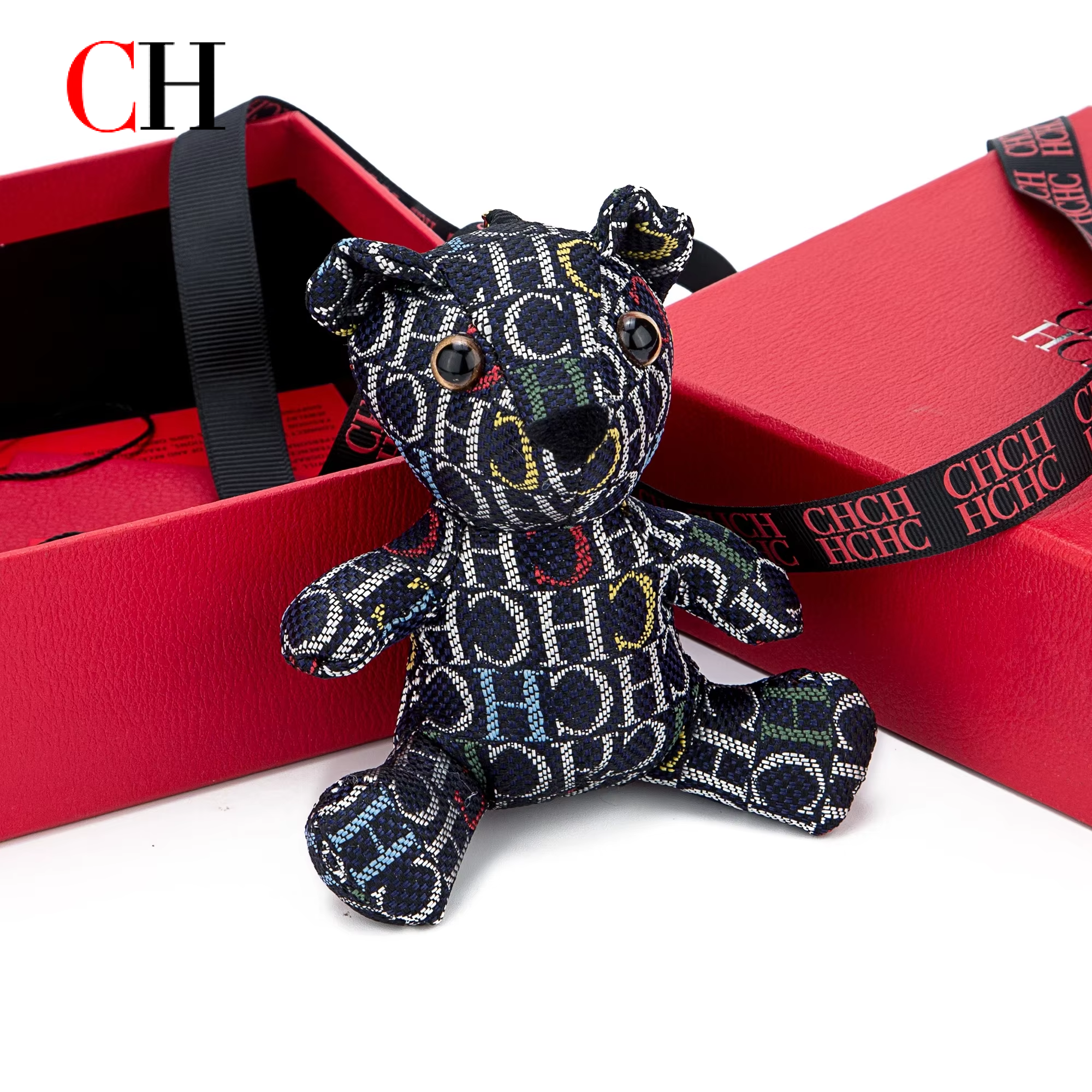 CH Bären-Plüsch-Schlüsselanhän – Monogram Keychain Leather Bewertung und Preis