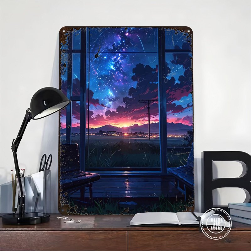 Anime Fensterblick auf Sternen – Custom Night Sky Bewertung und Preis