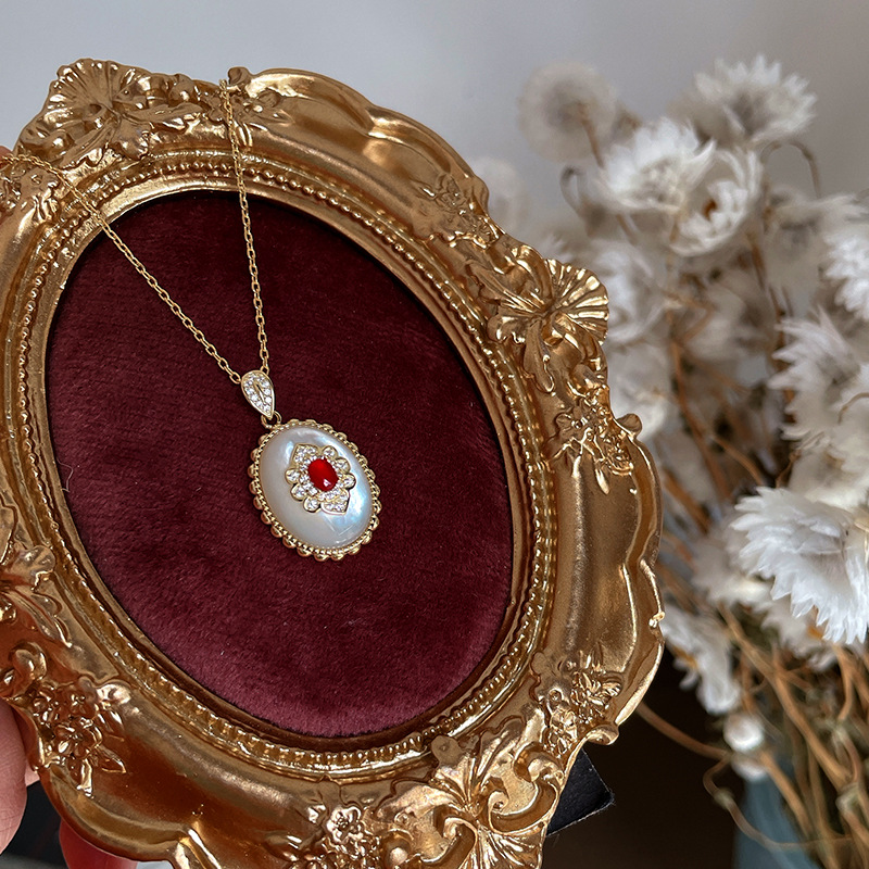 Frauen Mode Licht Luxus Blume  – Birth Flower Necklace Bewertung und Preis