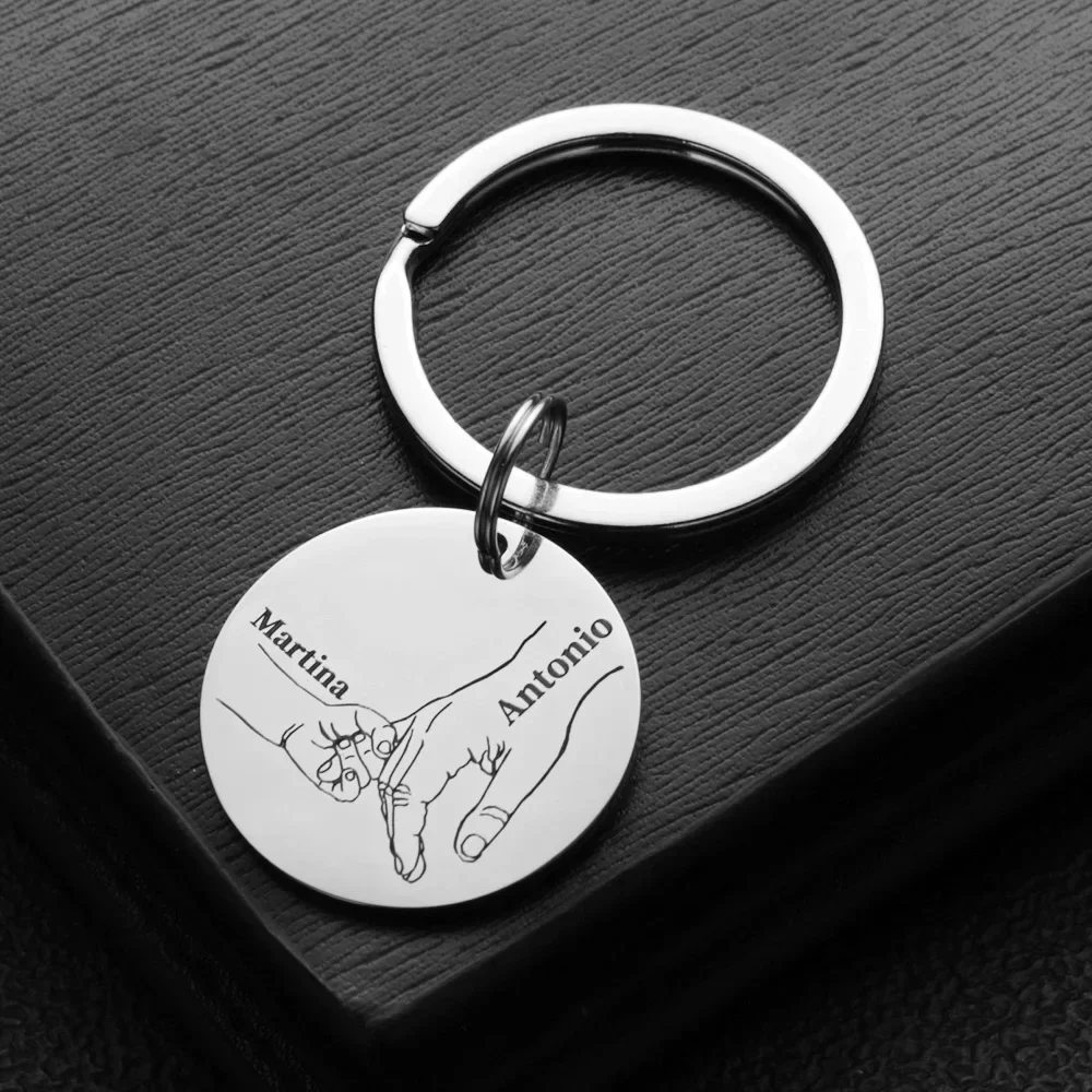 Personalisierter Schlüsselanhä – Initial Ring Custom Bewertung und Preis