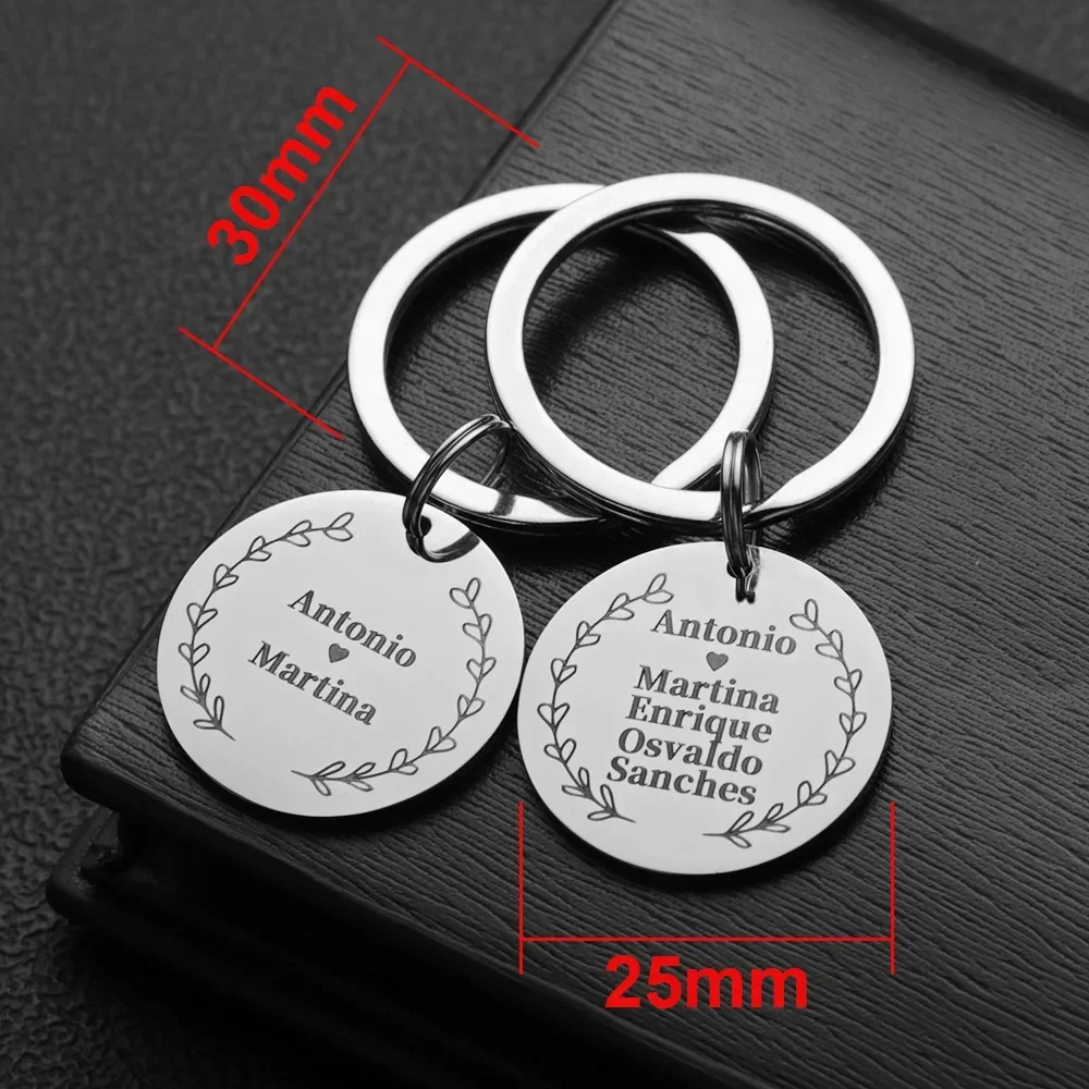 Personalisierter Schlüsselanhä – Initial Ring Custom Bewertung und Preis