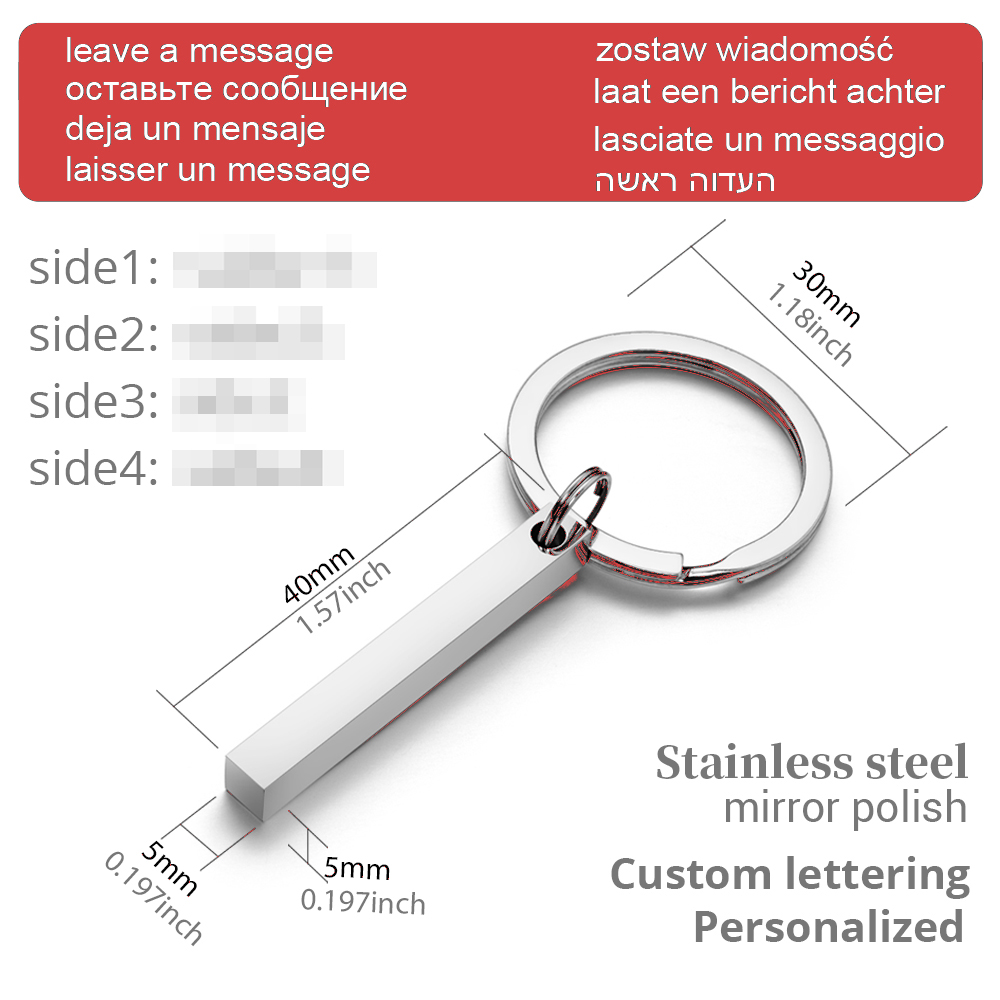 Personalisierte Schlüsselanhän – Initial Ring Custom Bewertung und Preis