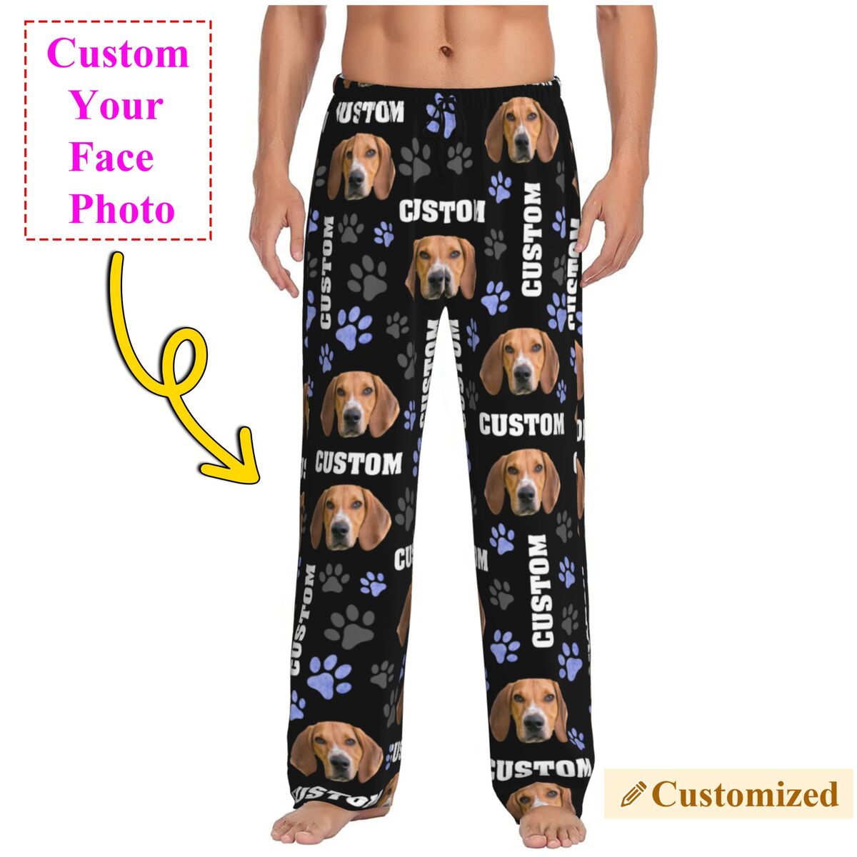Männer benutzerdefinierte Hund – Pet Portrait Custom Bewertung und Preis