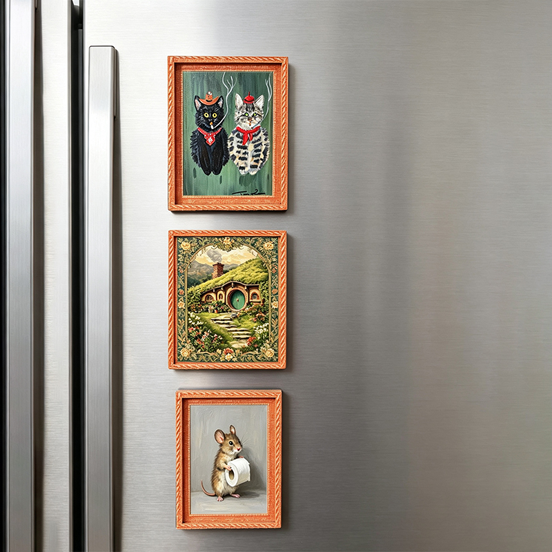 Holz-Kühlschrankmagnet Fotorah – Engraved Wood Frame Bewertung und Preis