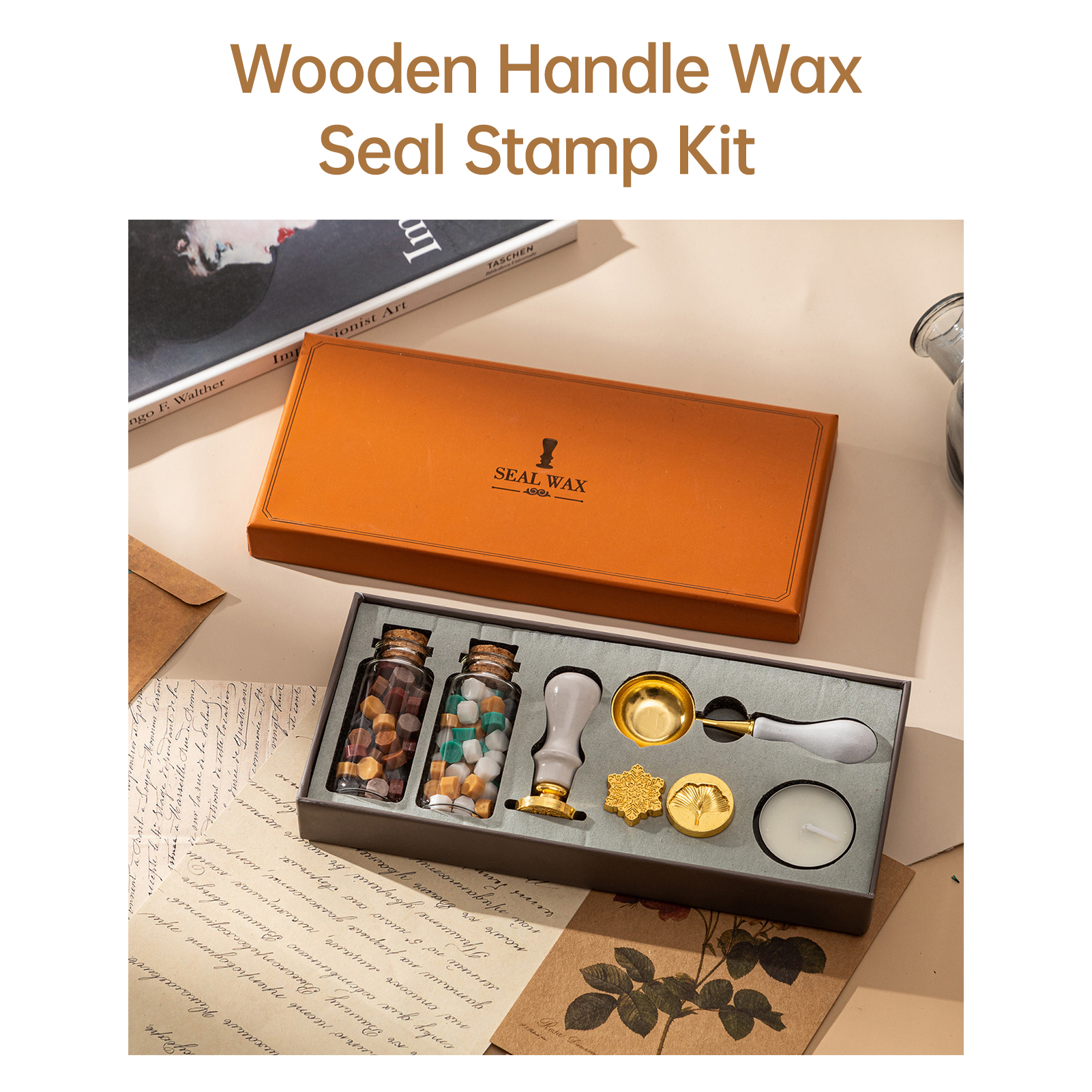 【HEISS】Wachssiegel-Stempel-Set – Wax Seal Letter Kit Bewertung und Preis