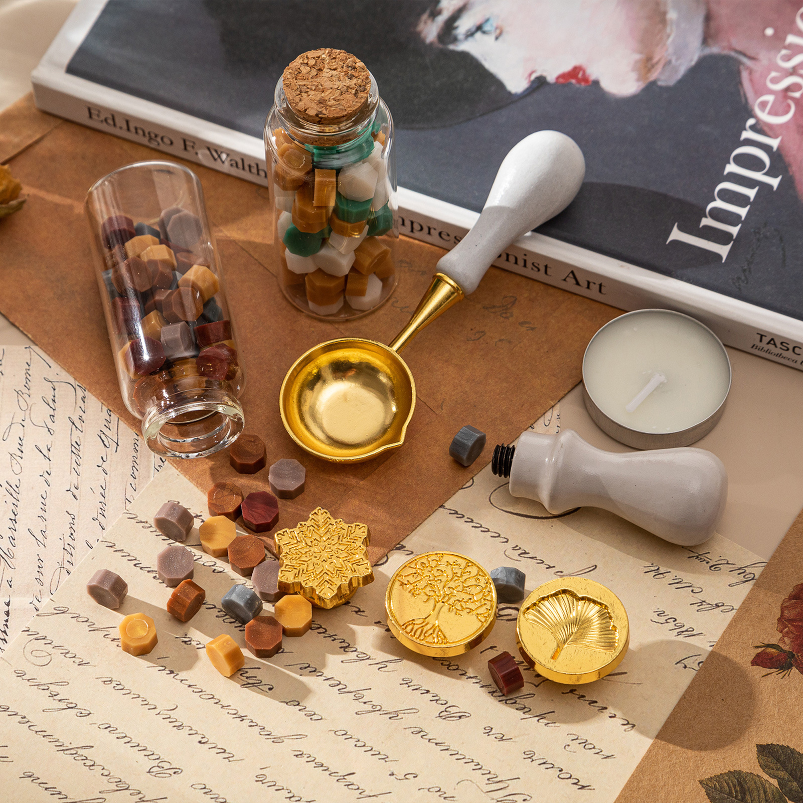 【HEISS】Wachssiegel-Stempel-Set – Wax Seal Letter Kit Bewertung und Preis