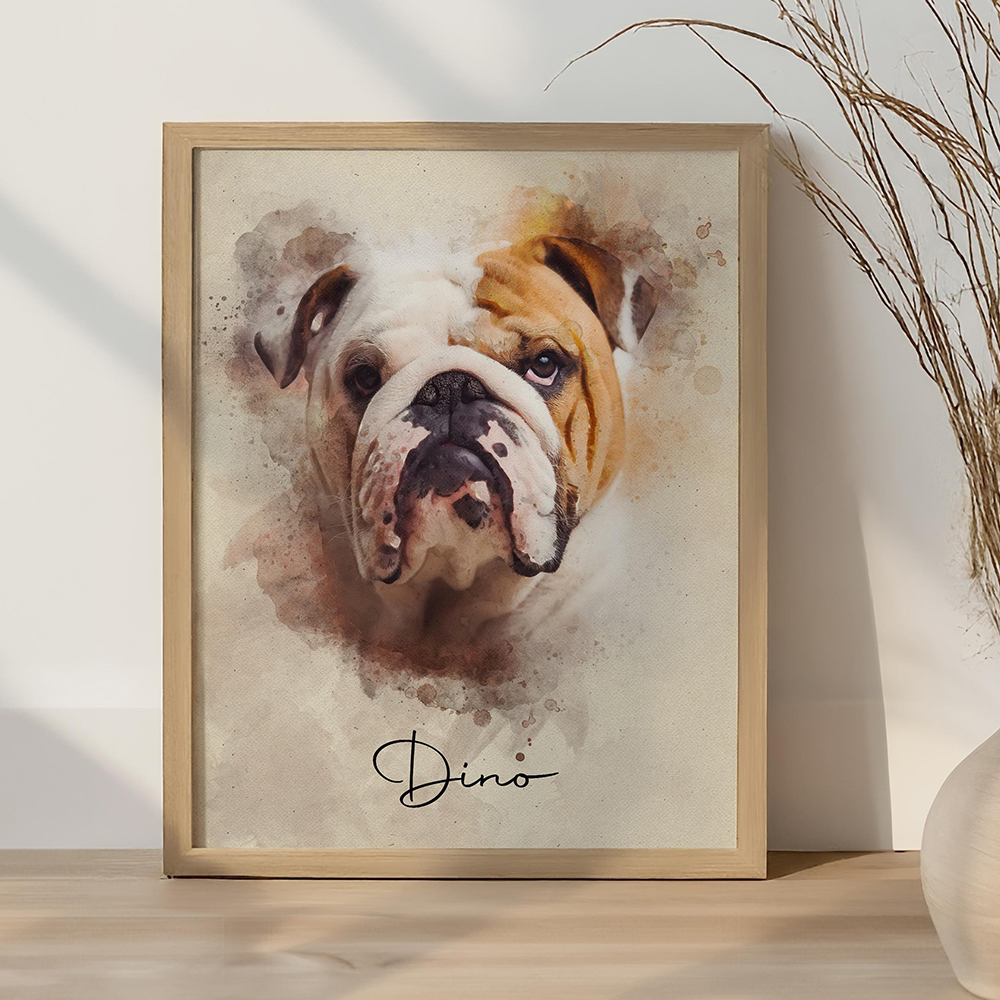 Personalisierte Haustier-Portr – Pet Portrait Custom Bewertung und Preis