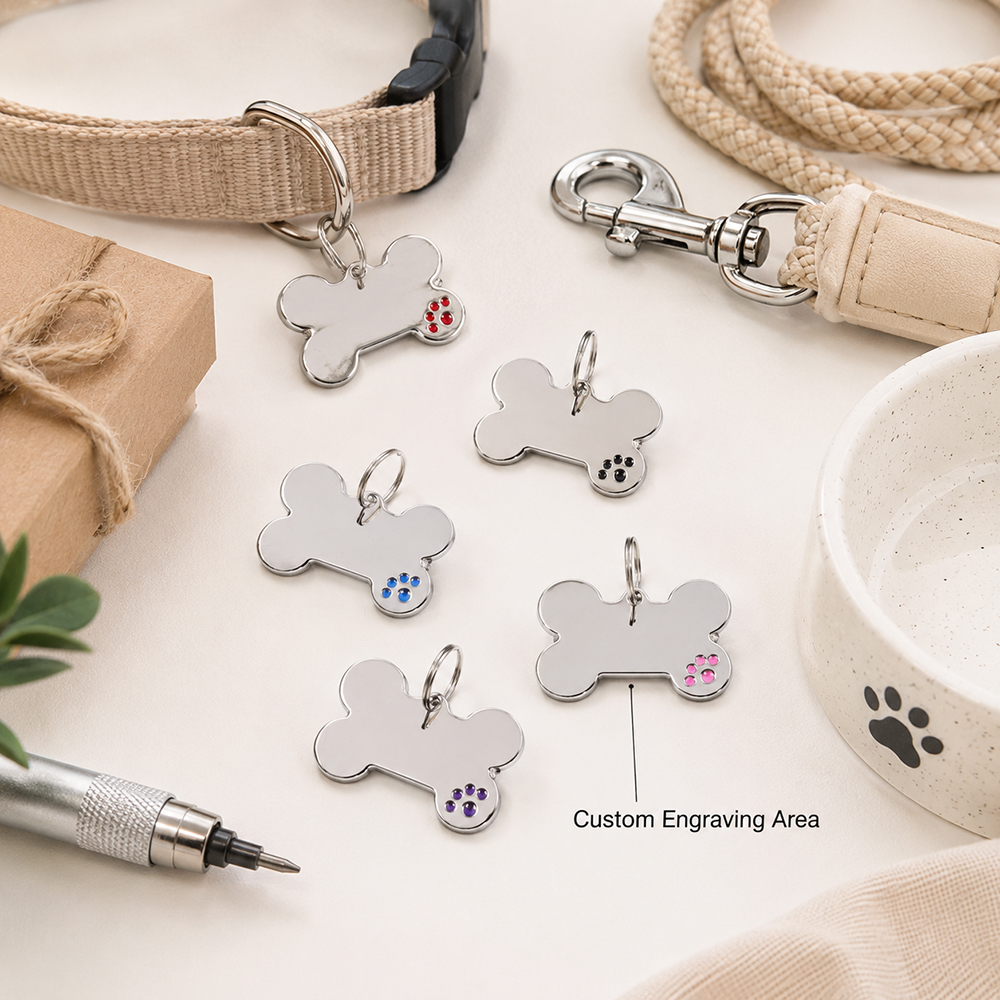 Personalisierte Hundemarke in  – Pet Portrait Custom Bewertung und Preis