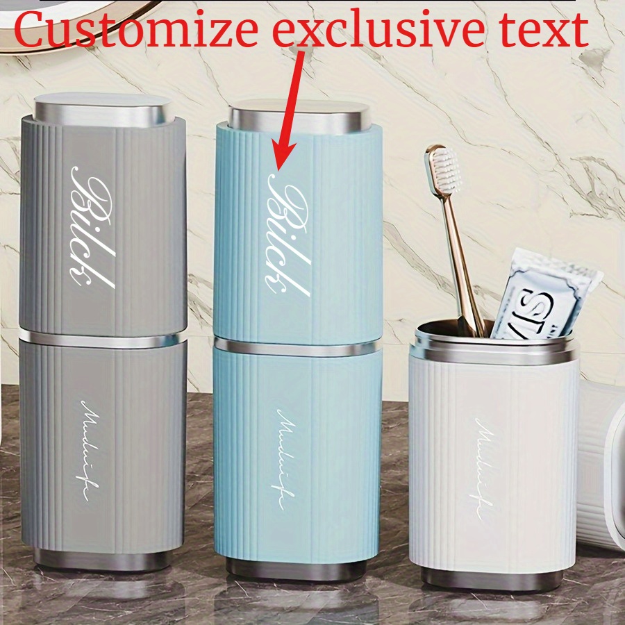 Tragbare Zahnbürsten-Aufbewahr – Personalized Name Box Bewertung und Preis
