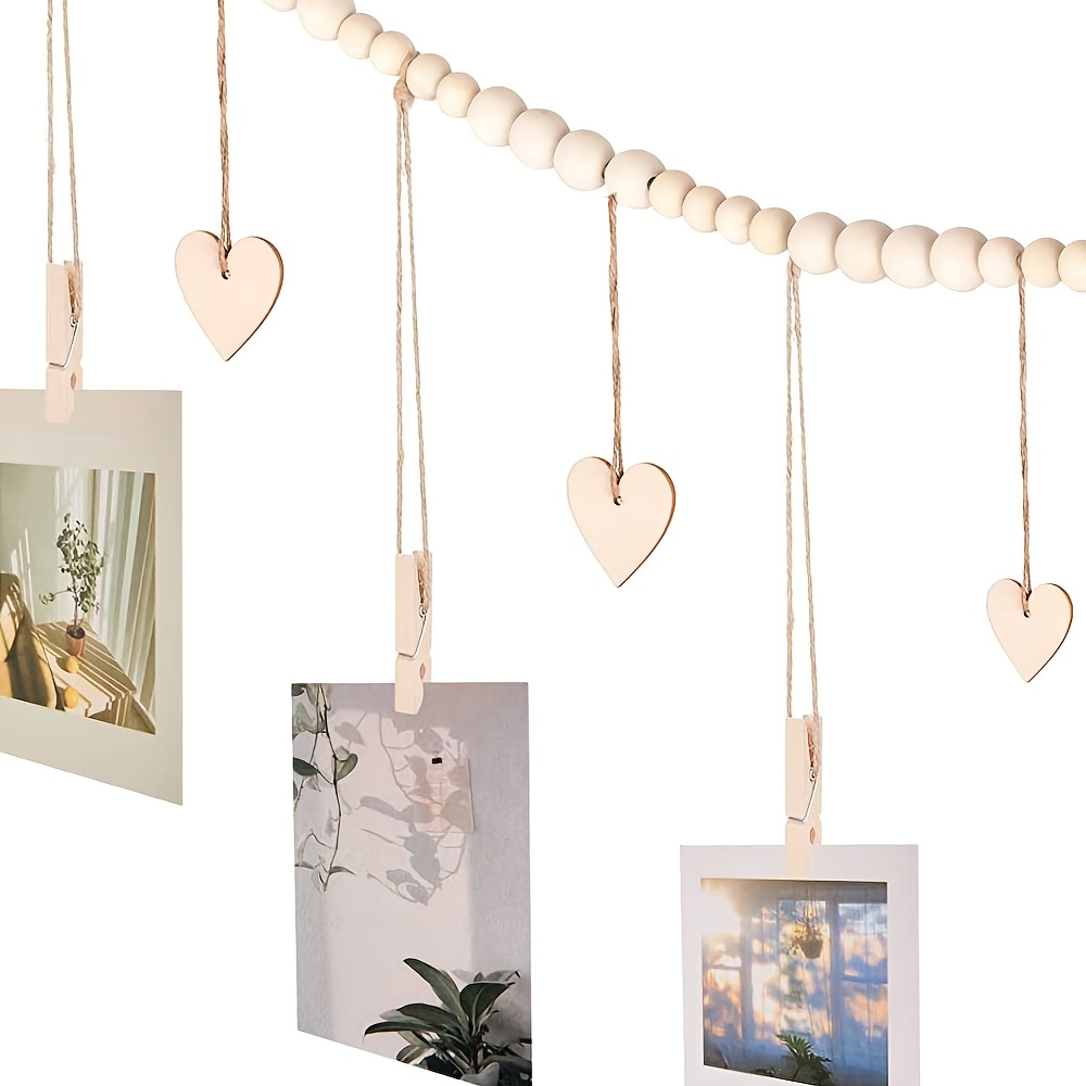 Hängende Foto-Display-Wanddeko – Engraved Wood Frame Bewertung und Preis