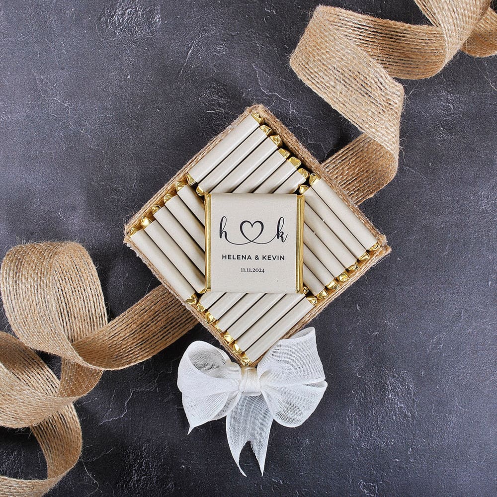 50 Stück Hochzeit Schokoladen- – Personalised Candle Label Bewertung und Preis