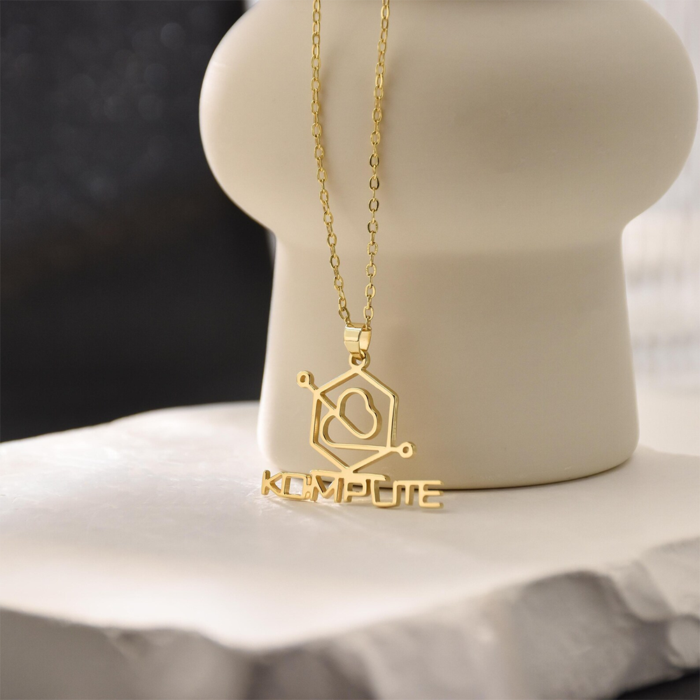 Benutzerdefinierte Firmenlogo- – Name Necklace Custom Bewertung und Preis