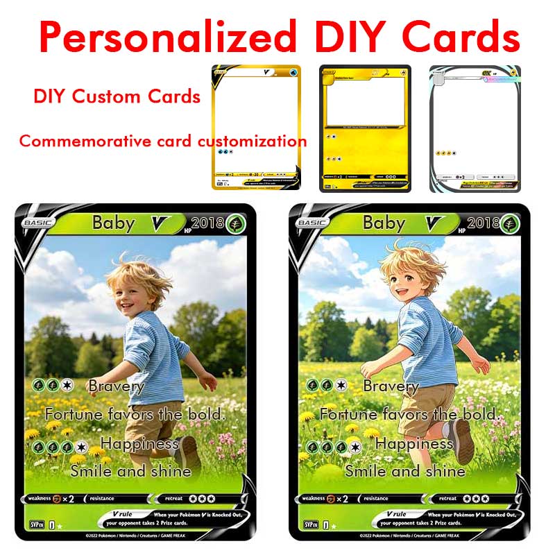 Pokemon-Karten im individuelle – Pet Portrait Custom Bewertung und Preis