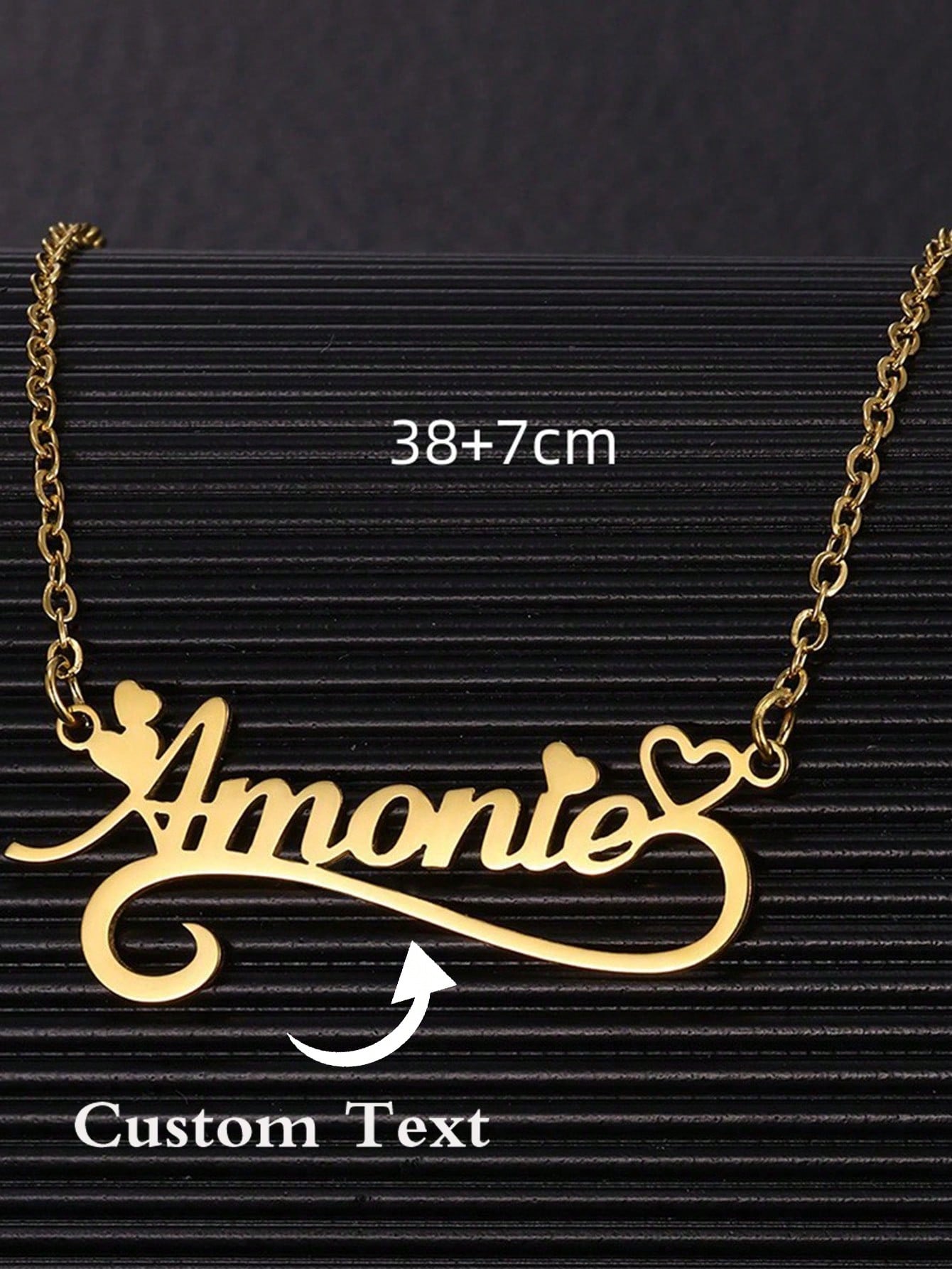 Benutzer definierte Name hohle – Name Necklace Custom Bewertung und Preis
