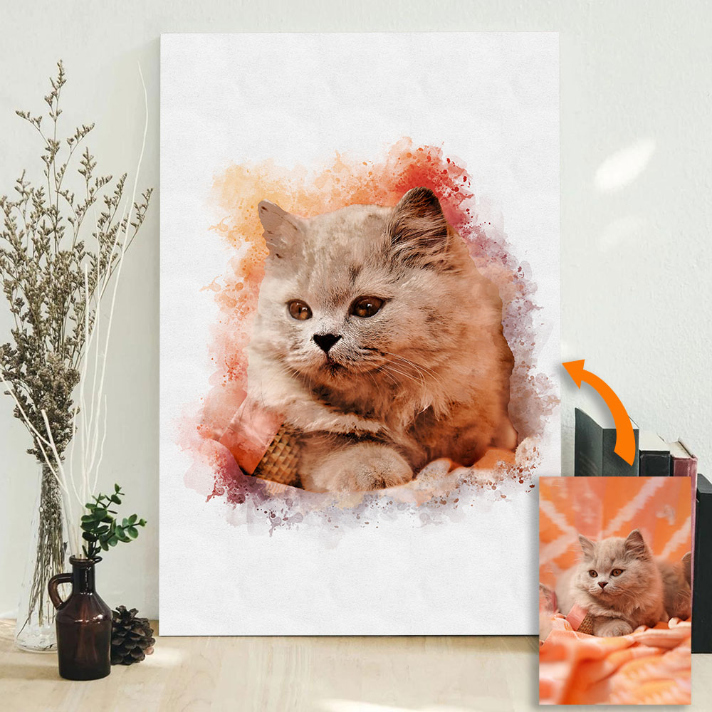Benutzerdefiniertes Haustierpo – Pet Portrait Custom Bewertung und Preis