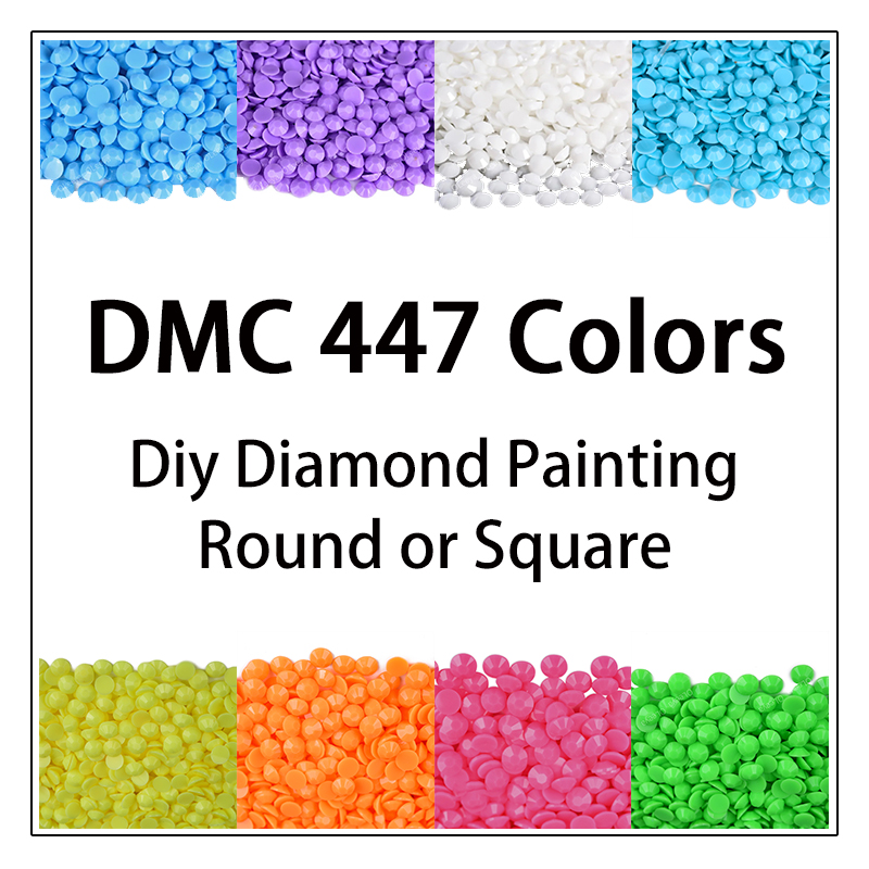 DMC 447 Farben 5D Diy Diamant  – Photo Mosaic Print Bewertung und Preis