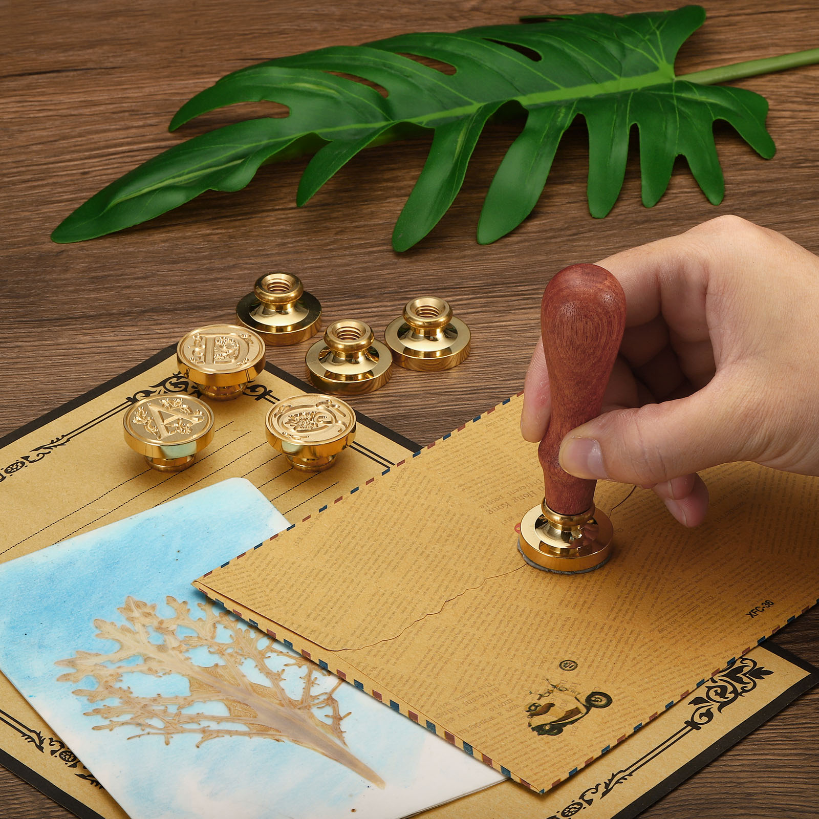 Alphabet-Wachssiegel-Stempelse – Wax Seal Letter Kit Bewertung und Preis