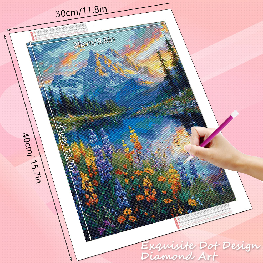 HUACAN 5D DIY Diamant-Mosaik 5 – Photo Mosaic Print Bewertung und Preis