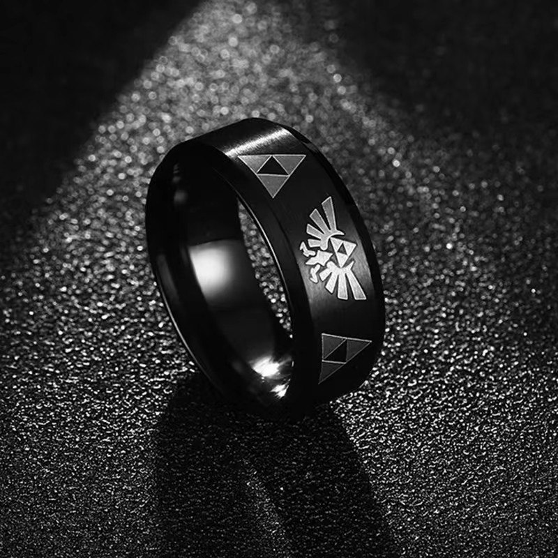 Mode Anime Triforce Dreieck Ba – Initial Ring Custom Bewertung und Preis