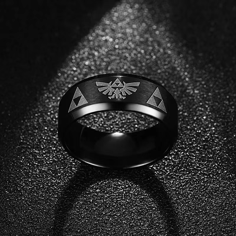 Mode Anime Triforce Dreieck Ba – Initial Ring Custom Bewertung und Preis