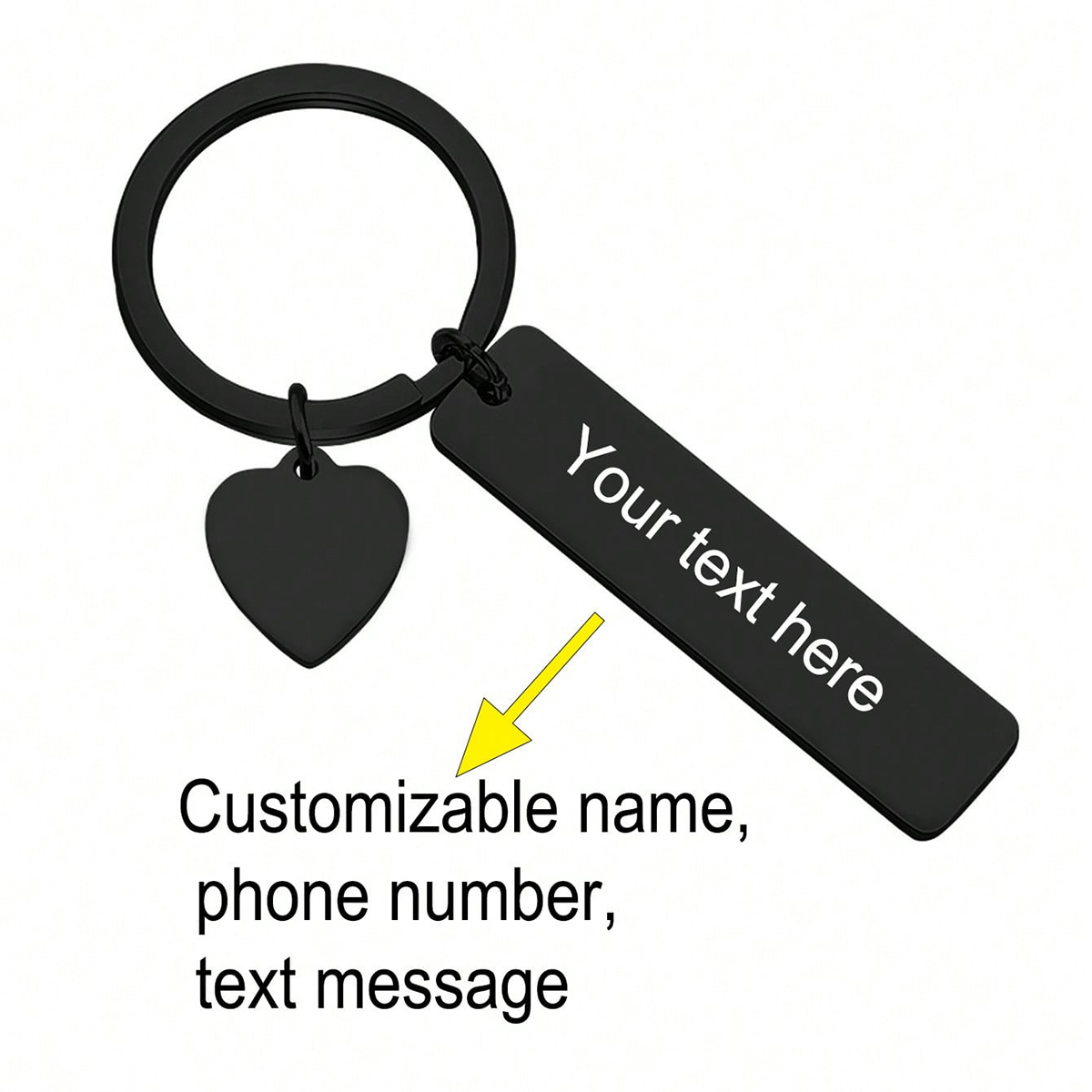 Personalisierter Schlüsselanhä – Initial Ring Custom Bewertung und Preis