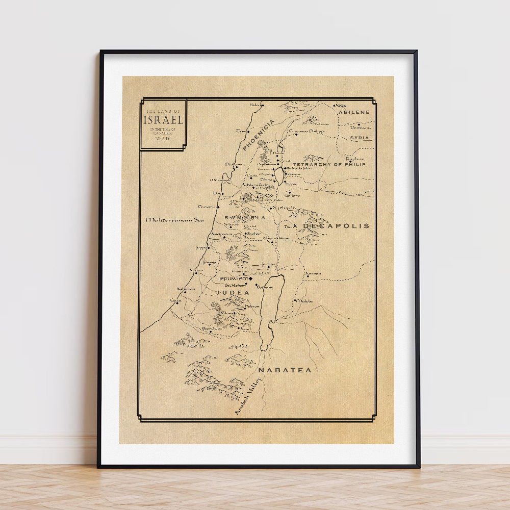 Tel Aviv Karte drucken Israel  – Custom Star Map Bewertung und Preis