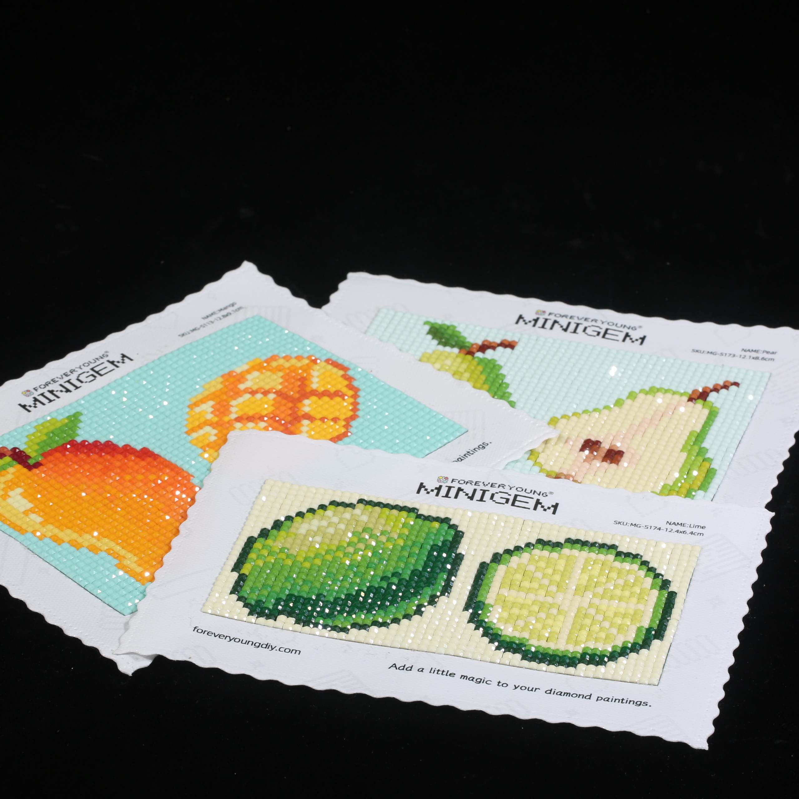 Minigem ® Lime Duo 5' X 3' 5D  – Photo Mosaic Print Bewertung und Preis