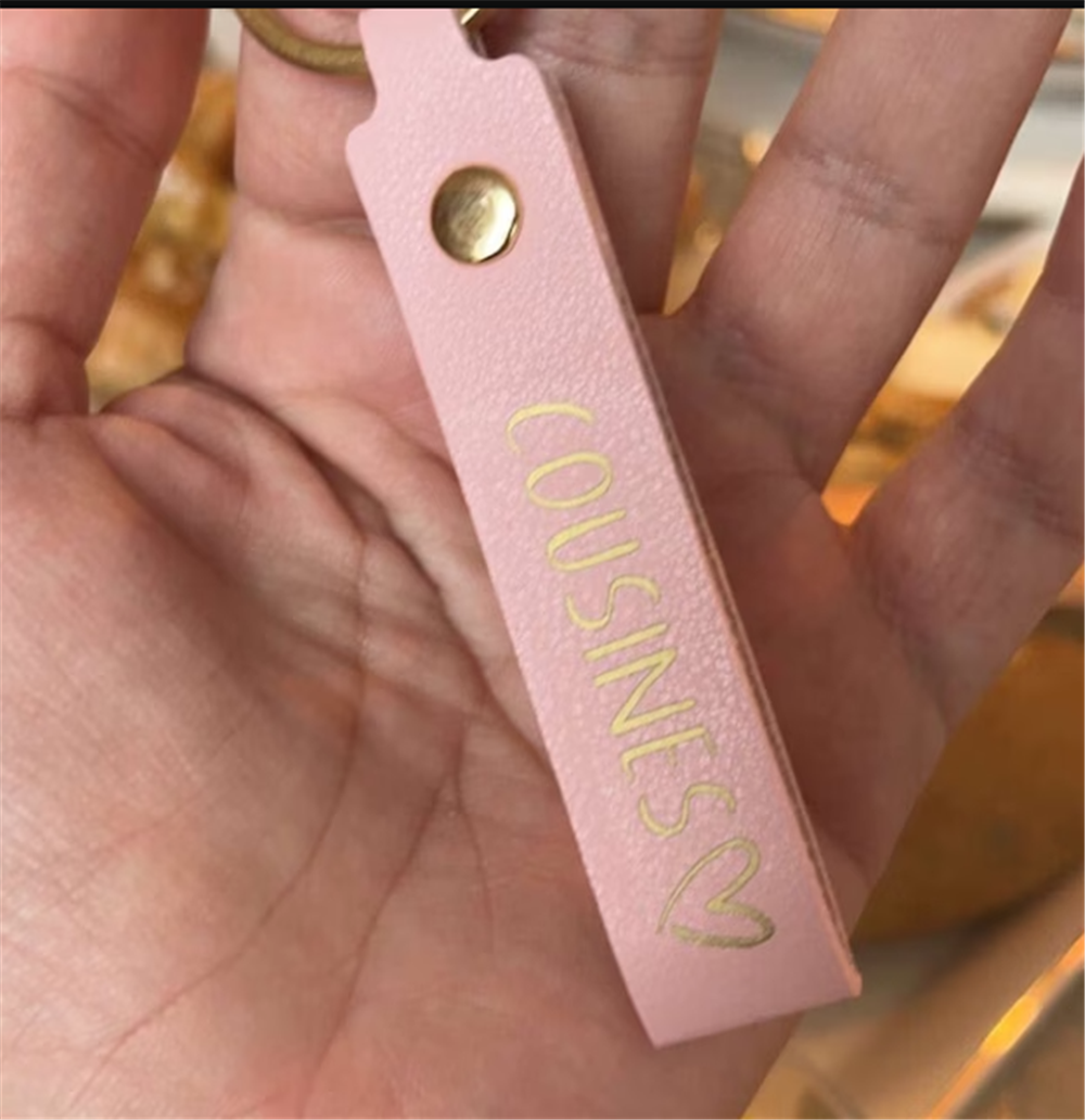 Personal isierte Leder Schlüss – Monogram Keychain Leather Bewertung und Preis