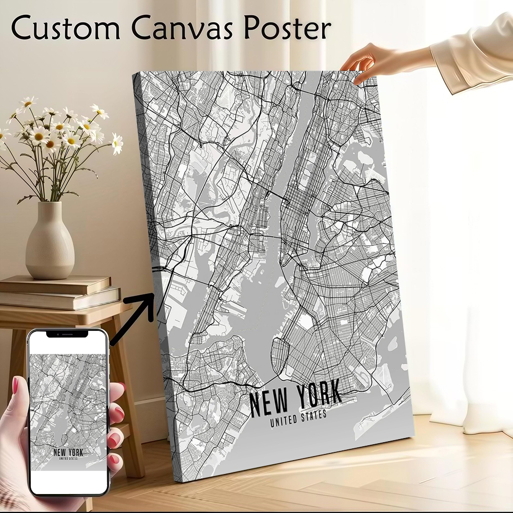 US New York City Karte Poster  – Custom Map Poster Bewertung und Preis