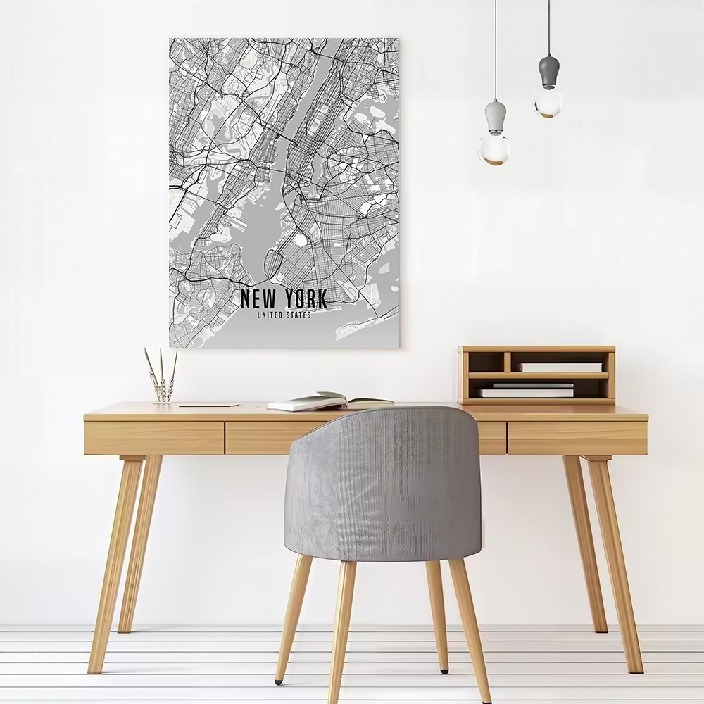 US New York City Karte Poster  – Custom Map Poster Bewertung und Preis