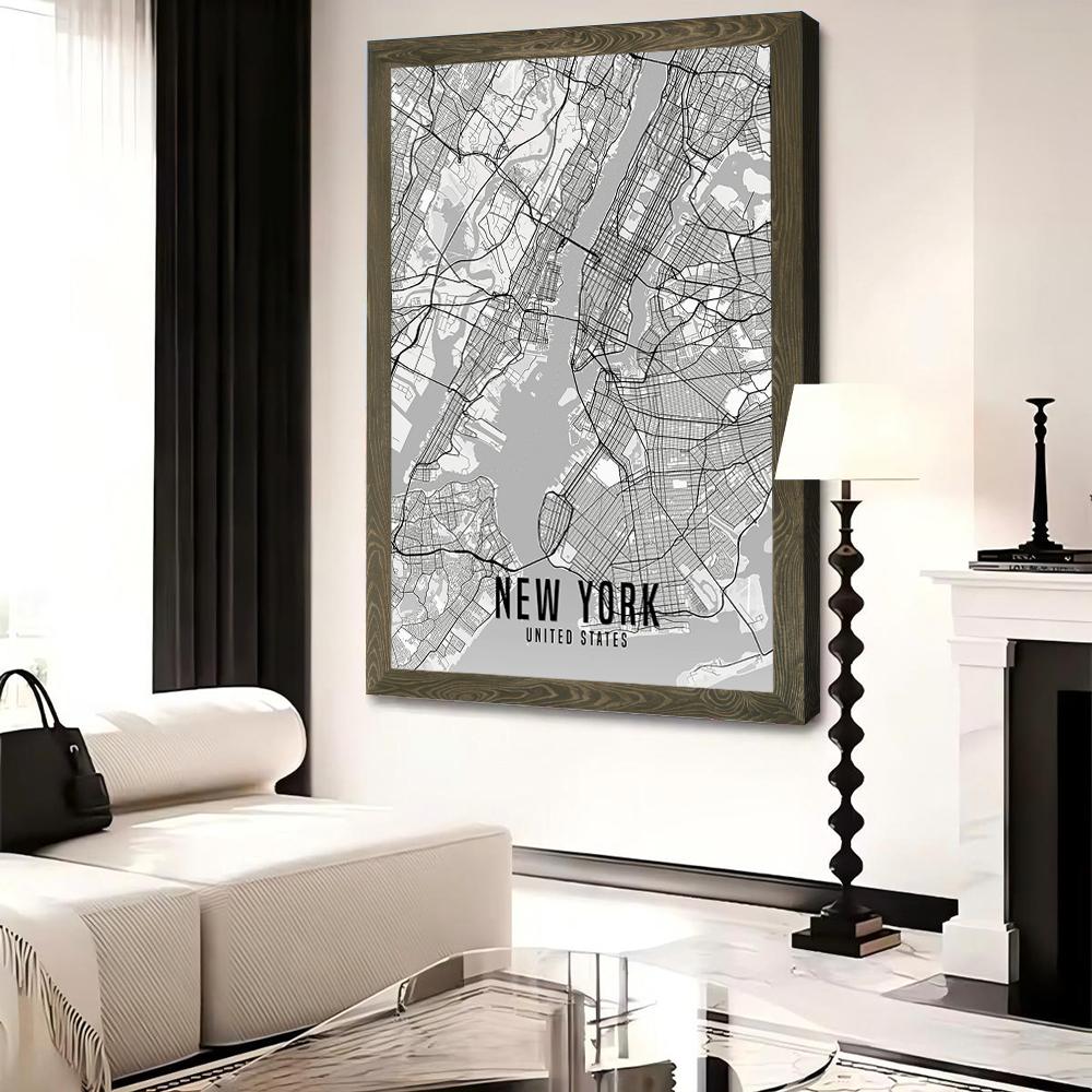 US New York City Karte Poster  – Custom Map Poster Bewertung und Preis