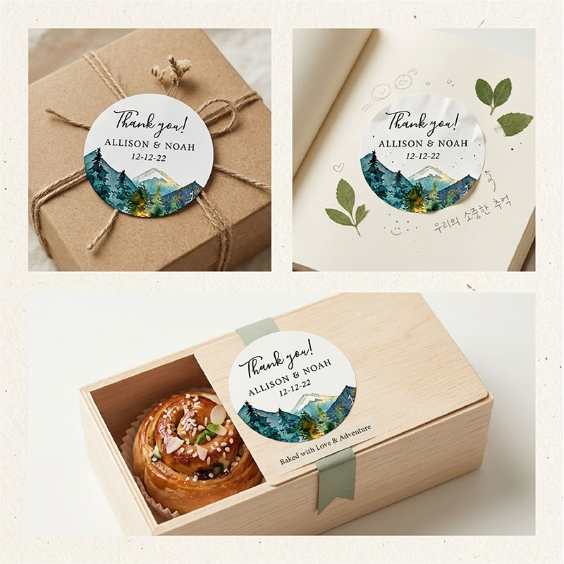 Benutzerdefinierte runde Aufkl – Personalized Name Box Bewertung und Preis