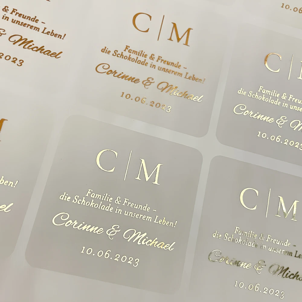 100 Blatt personalisierte Hoch – Personalised Candle Label Bewertung und Preis