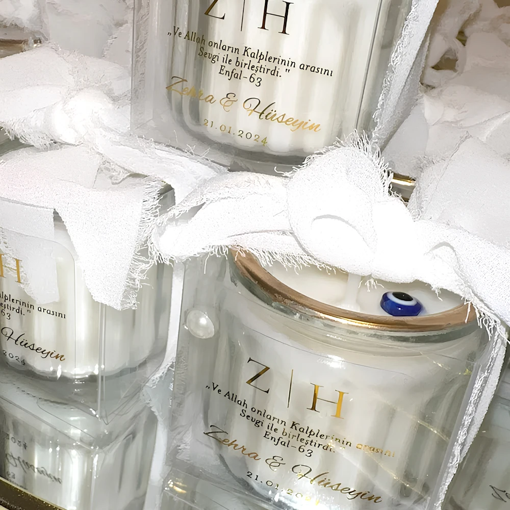 100 Blatt personalisierte Hoch – Personalised Candle Label Bewertung und Preis