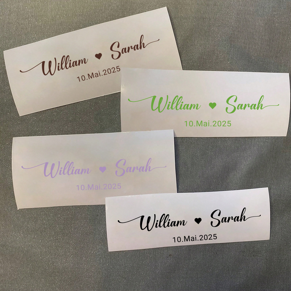 Personalisierte Namensaufklebe – Personalized Name Box Bewertung und Preis