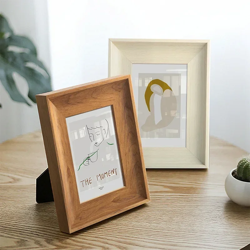 Holz-Fotorahmen, 5/6/7/8/10 Zo – Engraved Wood Frame Bewertung und Preis