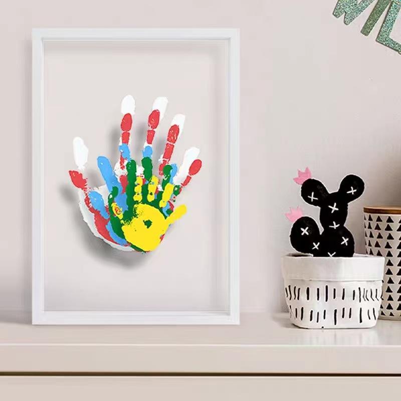 Neues 1er-Set Familien-Handabd – Engraved Wood Frame Bewertung und Preis