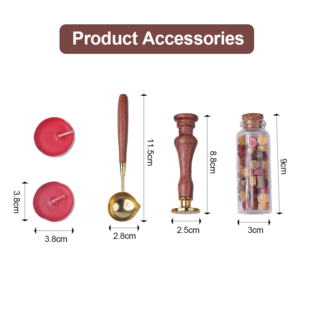Wachssiegel-Stempel-Geschenkse – Wax Seal Letter Kit Bewertung und Preis