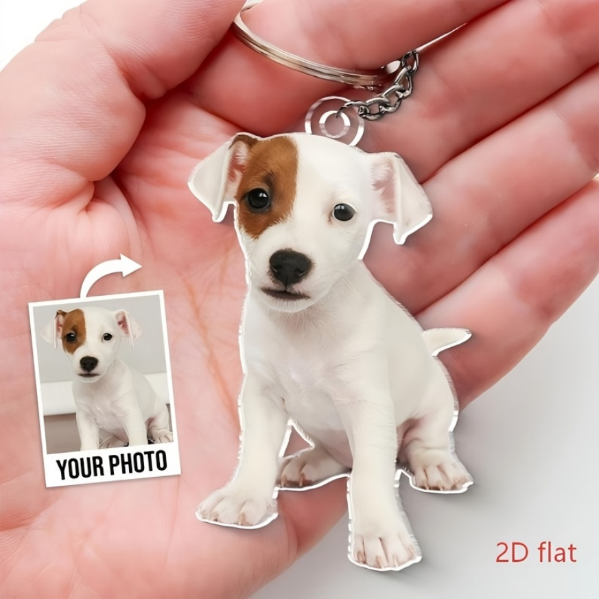Personalisierter Acryl-Schlüss – Pet Portrait Custom Bewertung und Preis