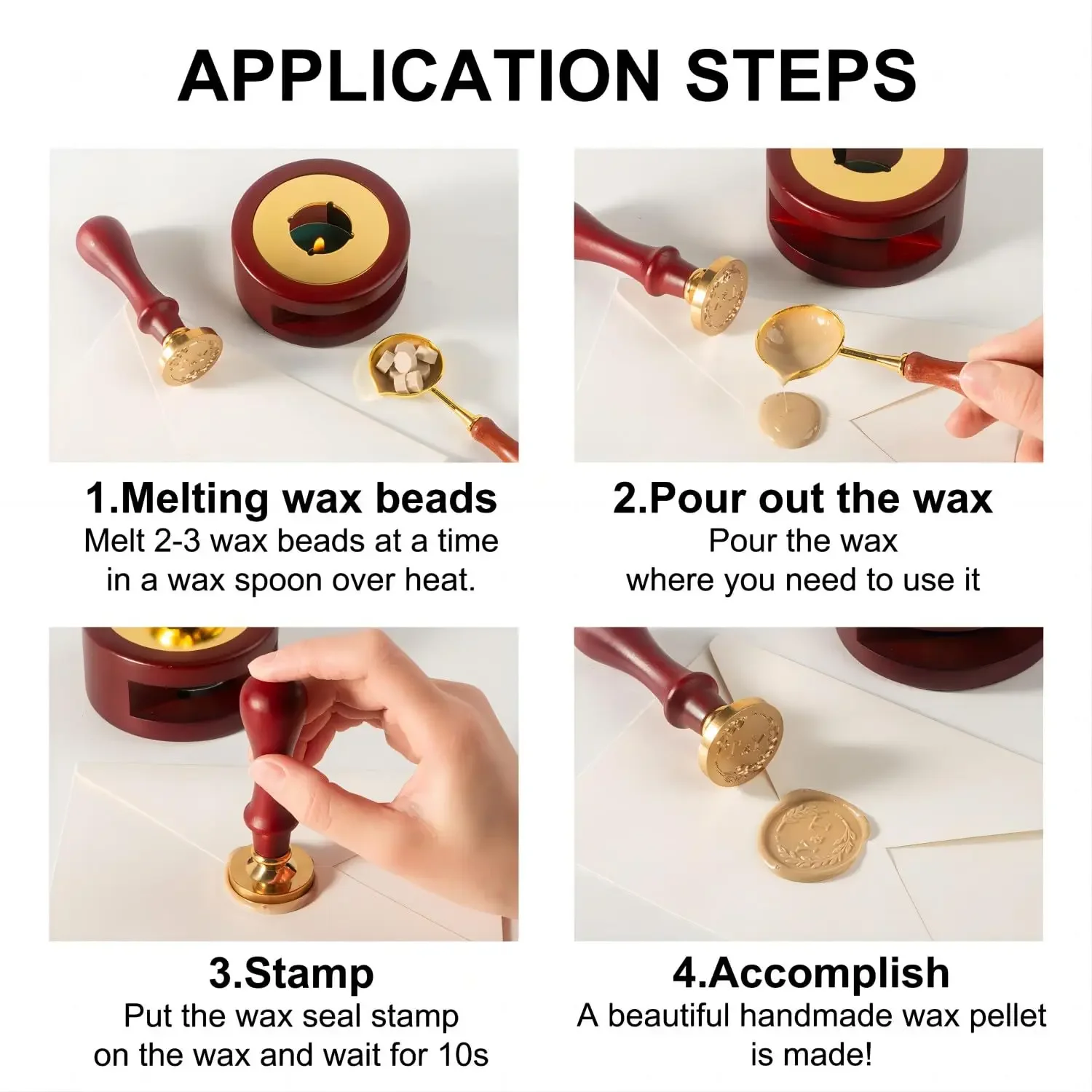 Benutzerdefiniertes Wachssiege – Wax Seal Letter Kit Bewertung und Preis