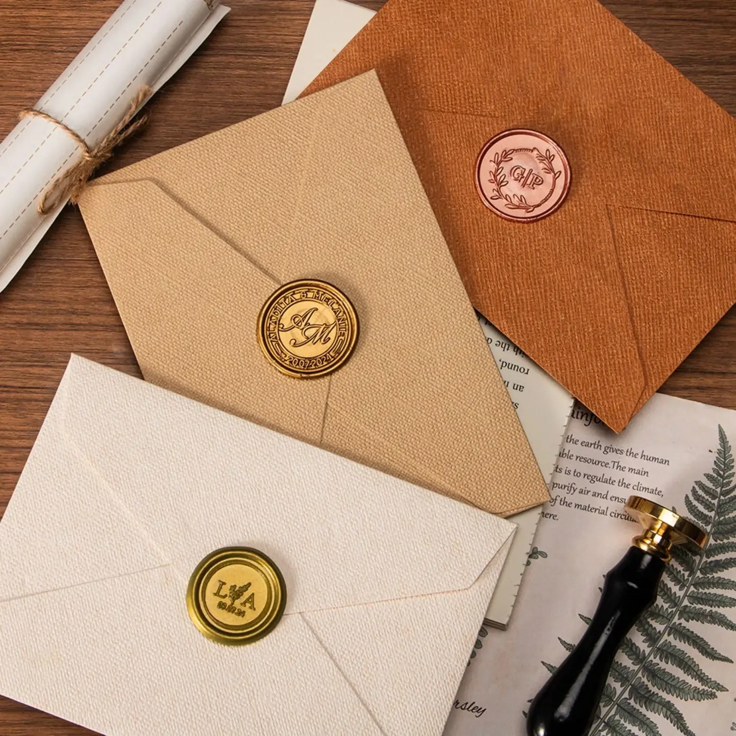 Benutzerdefiniertes Wachssiege – Wax Seal Letter Kit Bewertung und Preis