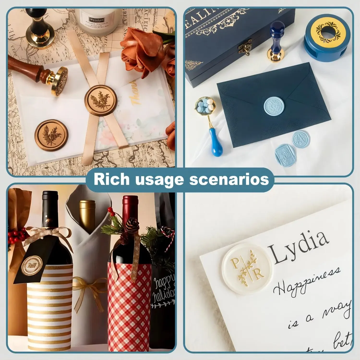 Benutzerdefiniertes Wachssiege – Wax Seal Letter Kit Bewertung und Preis