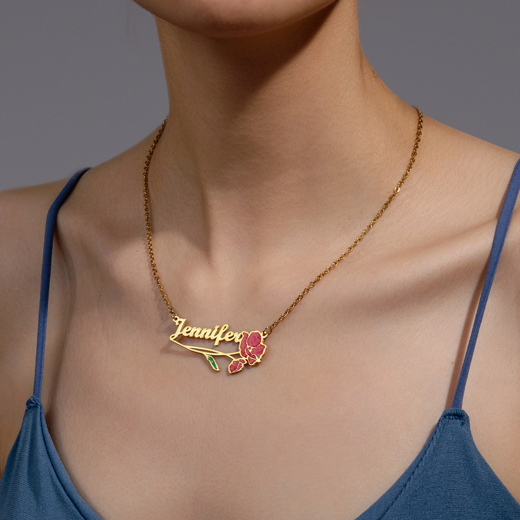 Acheerup Personalisierte Namen – Birth Flower Necklace Bewertung und Preis