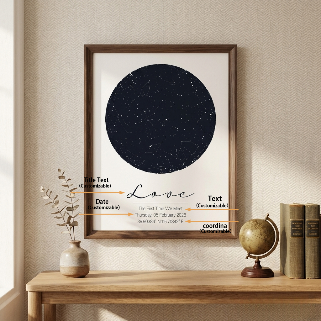 Personalisierter Sternenkarten – Custom Star Map Bewertung und Preis