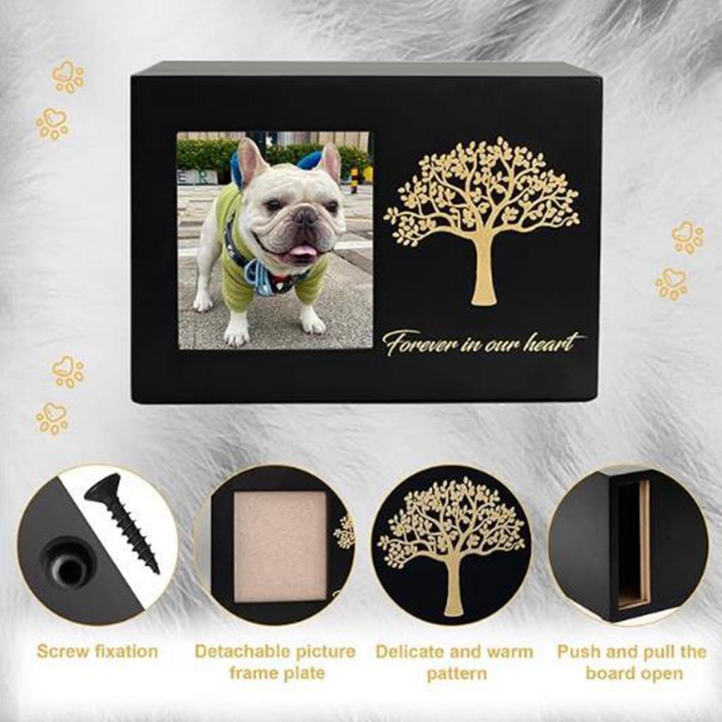 Einäscherung Urne für Hunde Be – Engraved Wood Frame Bewertung und Preis