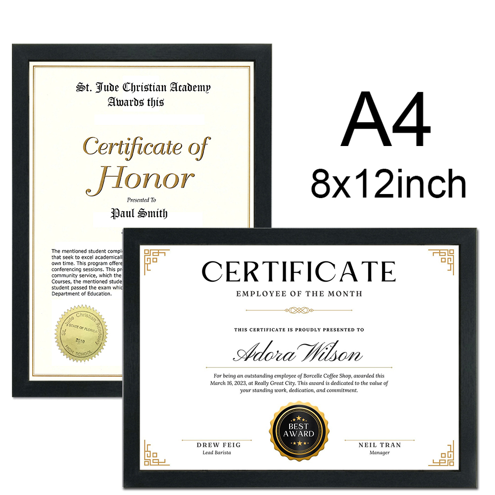 1/2/3 Stück Holz-Bilderrahmen, – Engraved Wood Frame Bewertung und Preis