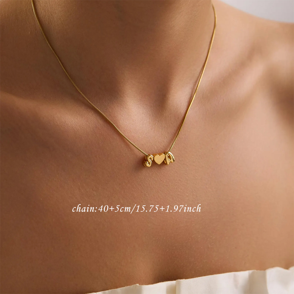 Personalisierte Zwei-Initialen – Name Necklace Custom Bewertung und Preis
